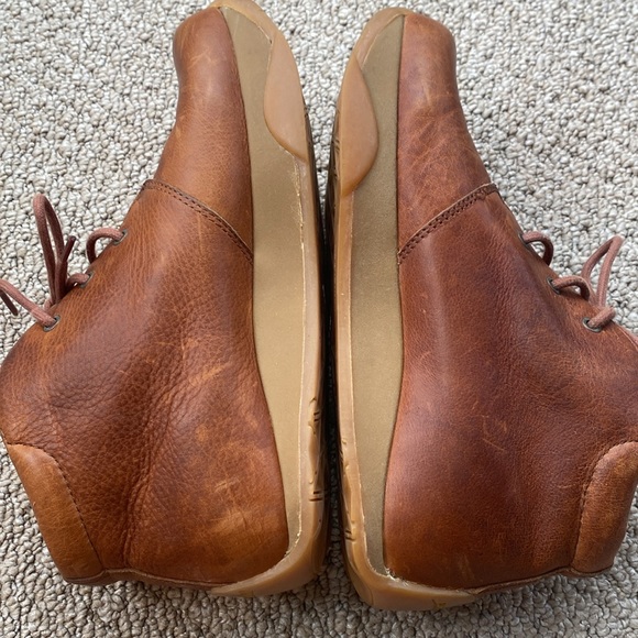 Earth Raja Leather Ankle Boots Ochre Color. Women’s 8.5, Men’s 6.5. - Picture 7 of 11